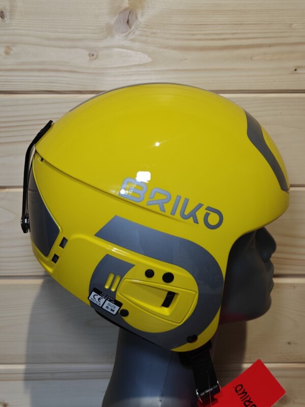 PRILBA BRIKO VULCANO 6.8 FIS YELLOW 53-56CM